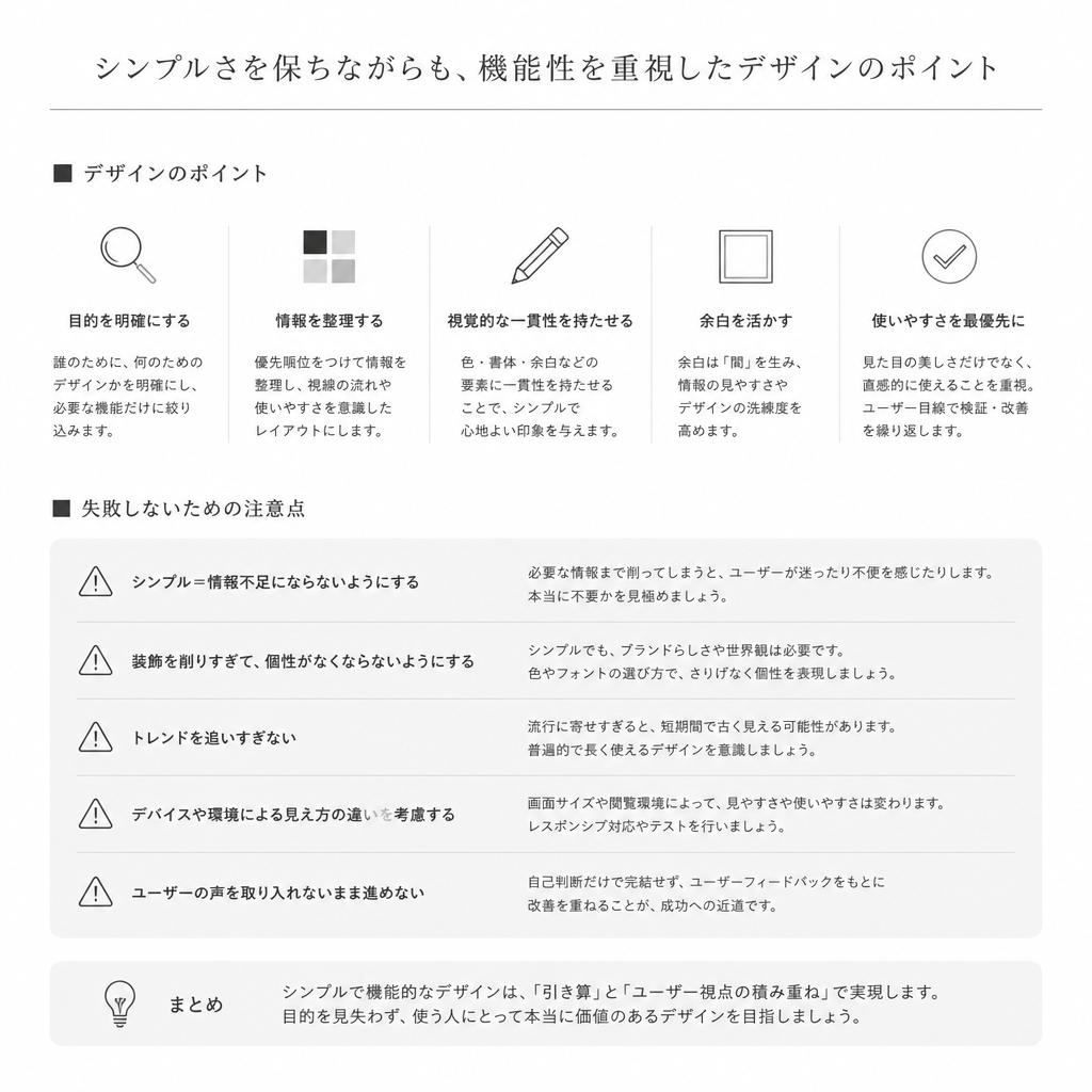 外構デザインにおける注意点
