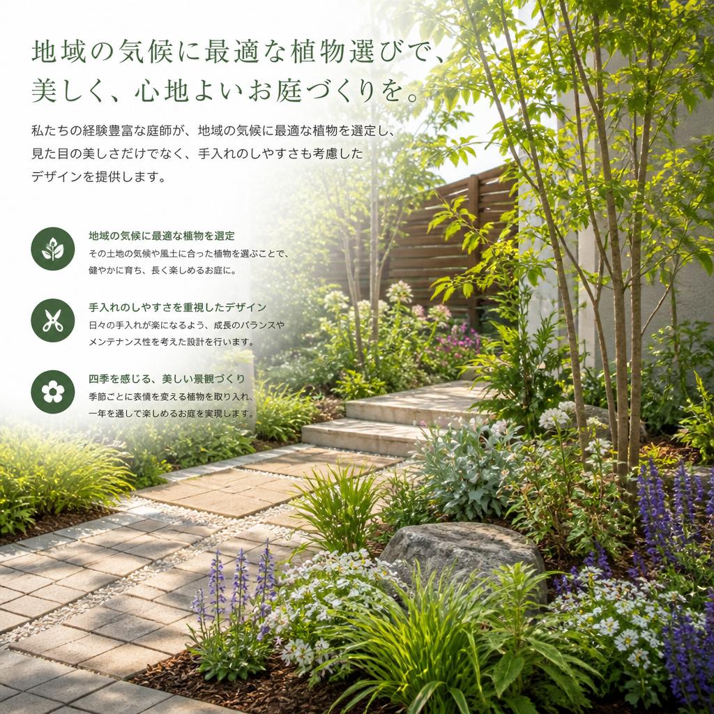 造園のプロが手掛ける快適な庭