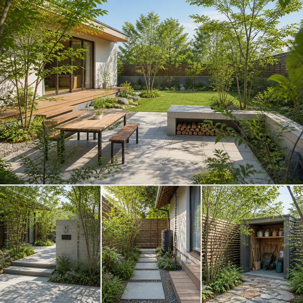 機能性と美を追求した庭造り