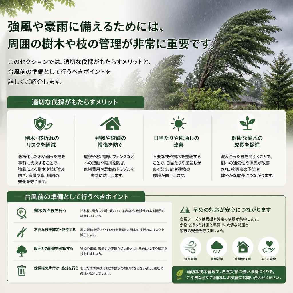 伐採の重要性
