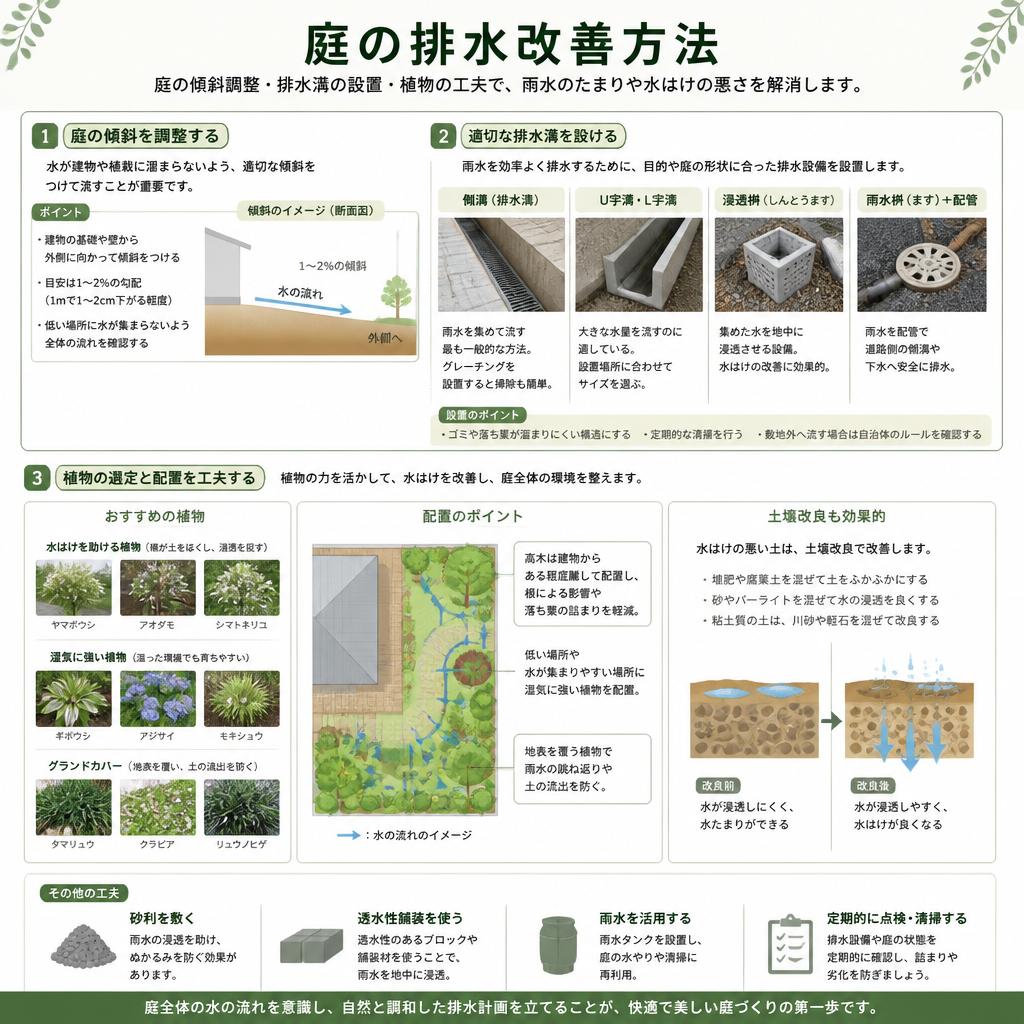 3. 排水改善の具体的手法
