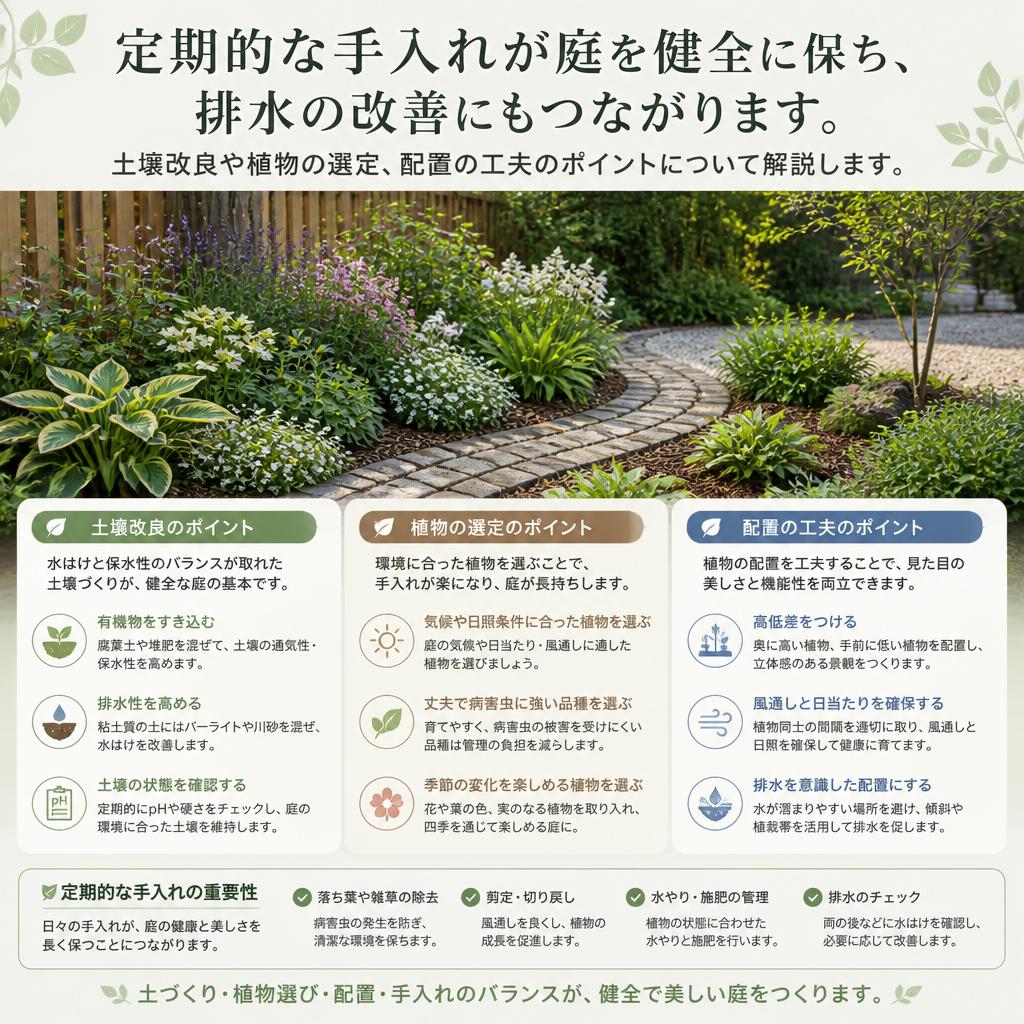 効果的な庭の手入れ方法