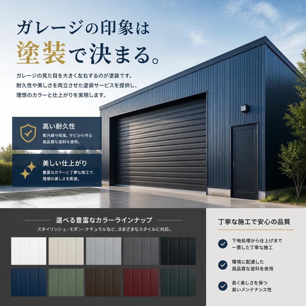 こだわりの塗装サービス